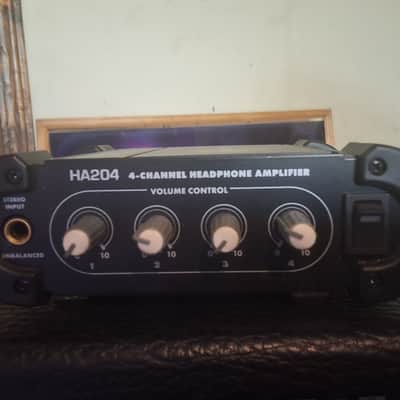Live Wire HA204 4-Channel Headphone Amplifier 2010s - Black image 1