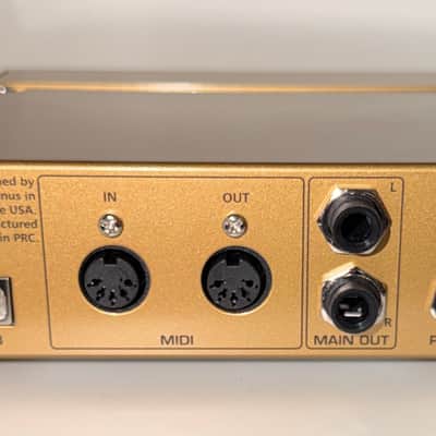 PreSonus AudioBox USB Audio Interface Gold Limited Edition RARE *New In Box* image 3