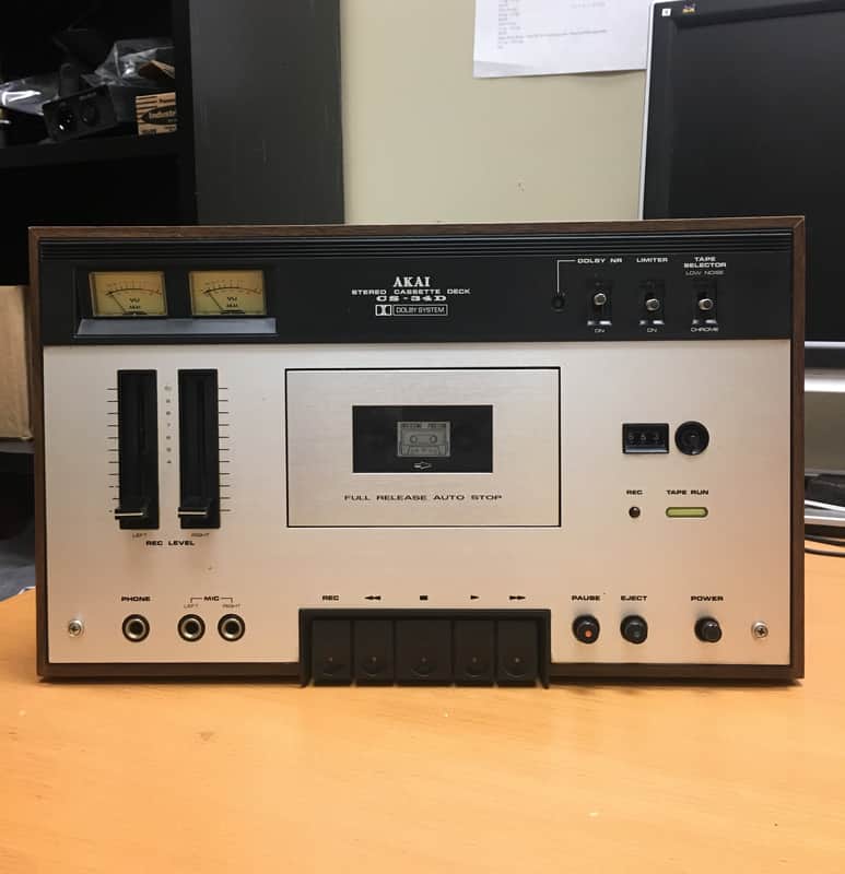 Akai CS-34D Cassette Stereo Tape Recorder/tape deck | Reverb