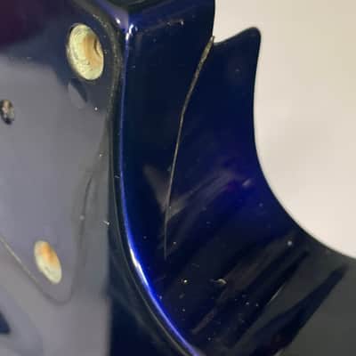 1990 Japan Fujigen Ibanez RG570 Jewel Blue Guitar Body Edge Tremolo Ready image 23