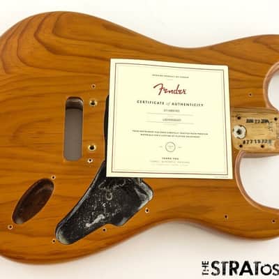 Fender American Professional II Stratocaster BODY Pro II Strat Roasted Pine image 2
