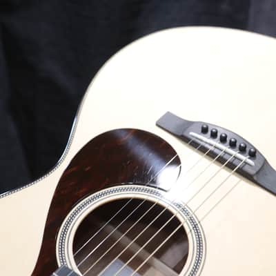 Yamaha FS9 M FS Concert-Style Body Shape Mahogany Body Acoustic Guitar w/Case image 13