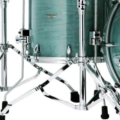 Tama TWF1414-SBU STAR Walnut Floor Tom 14 - Smoky Blue Mist image 3