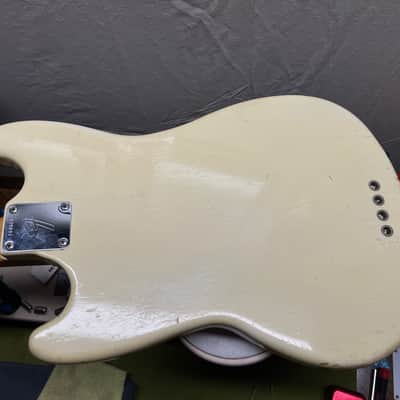 Fender Mustang Bass 1966 Olympic White image 11