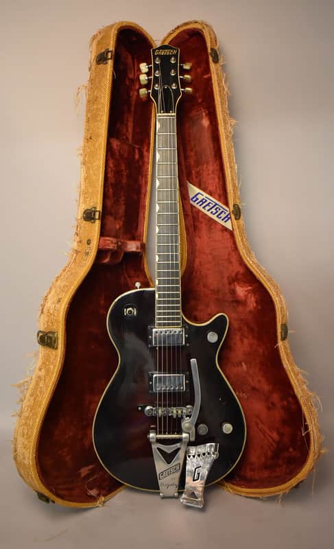 1955 Gretsch Model 6128 Duo Jet Refinished w/OHSC image 1