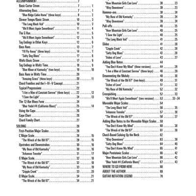 HAL LEONARD BLUEGRASS GUITAR METHOD Learn to Play Rhythm and Lead Bluegrass Guitar with Step-by-Step Lessons and 18 Great Songs image 2