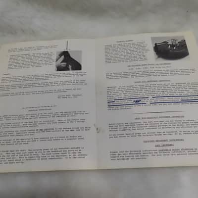 AMPEG 1969 FULL LINE COLOR CATALOGUE BROCHURE SVT BABY BASS SCROLL DAN ARMSTRONG EMMONS GRAMMER COMPLETE AMPEG COLLECTOR RARE CATALOG SALE!!$ image 7