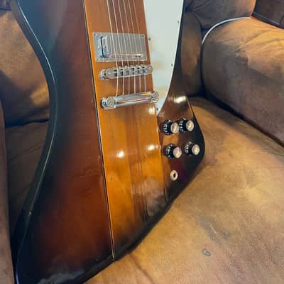 Gibson Firebird Model V 2004 - Tobacco Sunburst image 3