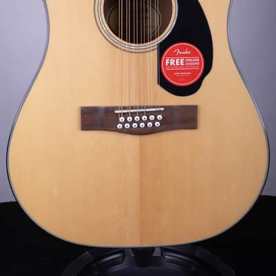 Fender CD-60SCE 12-string - Natural image 1