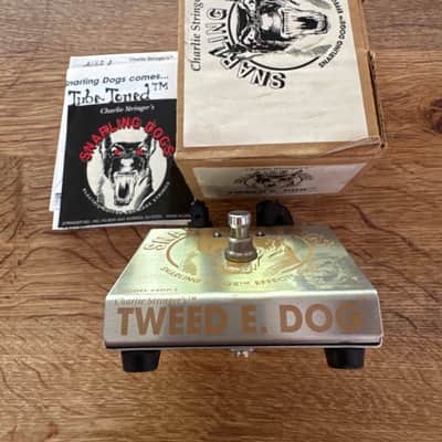 Charlie Stringer’s Snarling Dogs Effects Pedal  Tweed E Dog Mid 90’s - Chrome image 3