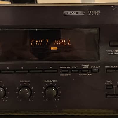 Yamaha's Yamaha RX-V595  5.1-channel Natural Sound AV receiver 90s  - Black image 1