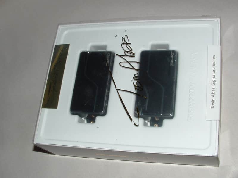Fishman PRF-MS6-TB2 Fluence Tosin Abasi 6-String Pickup Set (Black Nickel) New with Warranty image 1