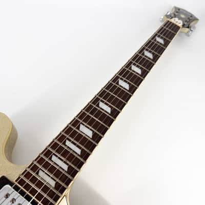 1997 Epiphone Limited Edition Riviera - Peerless Korea - Silver Sparkle image 9