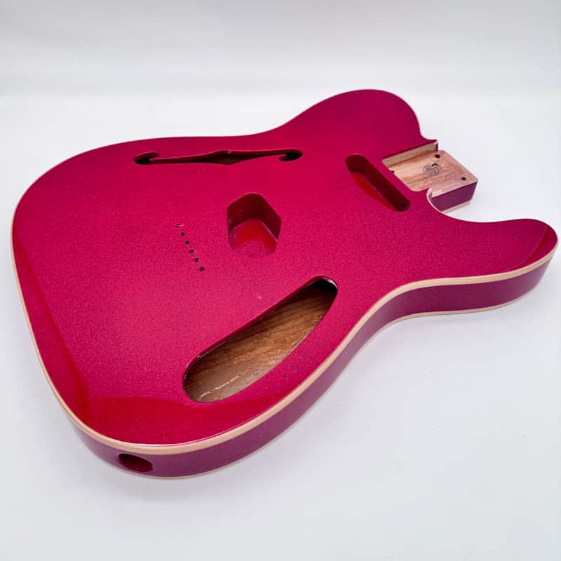 Hoodoo Telecaster Thinline Body Double-Bound Alder Super-Light htb6528 image 1