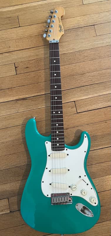 Fender  Strat Plus 1988 Bahama Green E4 serial number image 1