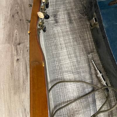 McKinney Lap Steel Guitar Supro Supreme Valco GEIB Challenge Chicago Lap Steel Guitar 1950 - Stain image 11