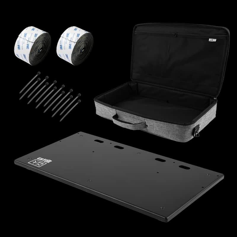 Gator Vertex Tour Compact 23″ x 13″ Pedalboard with Padded Gig Bag image 1