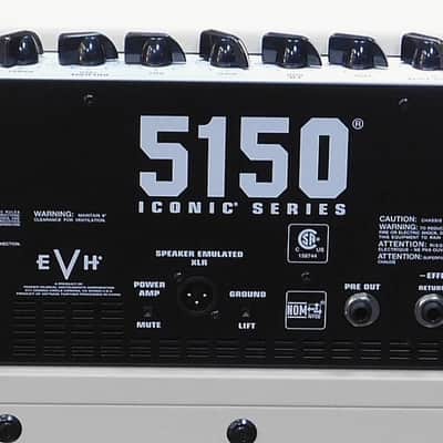 2025 EVH 5150 Iconic Series 40W 1x12 Guitar Combo Amp! Footswitch! Ivory Finish! VERY NICE!!! image 5
