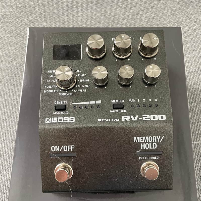 Boss RV-200 Reverb 2023 - Present - Black image 1