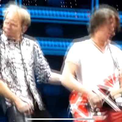 Charvel EVH Art Series Tour 2012 - Van Halen Striped and Stage Played Guitar image 6