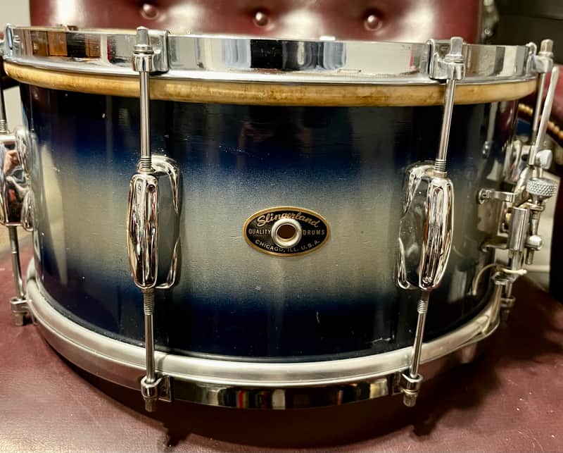 Slingerland Student Model1956-1959 - Blue/Silver Duco image 1