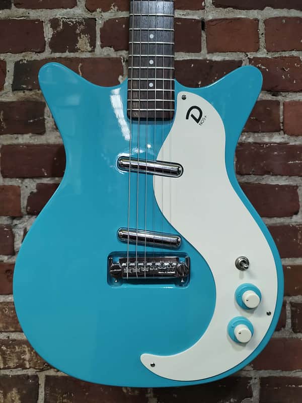 Danelectro 59M NOS Double Cutaway 2024 - Go-Go Blue image 1