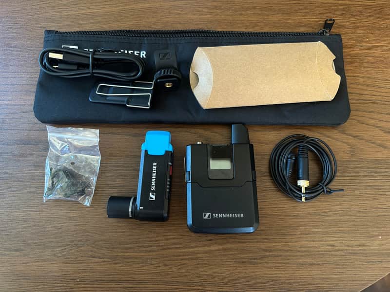 Sennheiser AVX-ME2 Digital Camera-Mount Wireless Omni Lavalier Microphone System (1.9 GHz) image 1