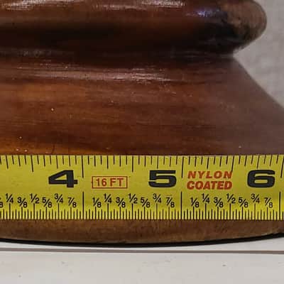 Djembe Drum African Hand Carved W/ 7" Goat Skin Head Height 12" image 10