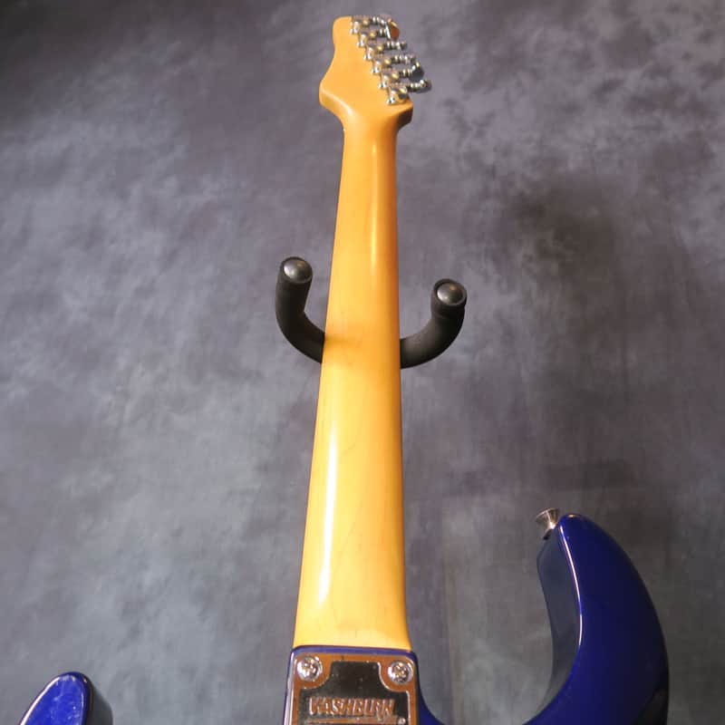 Washburn Mercury II Series Deep Blue 1990's Floyd Rose Guitar | Reverb