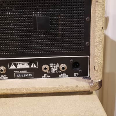 Fender Rumble Bass Custom Shop Tube Head W/ 4x10 Cabinet 2000's - Blonde with OX Blood image 9