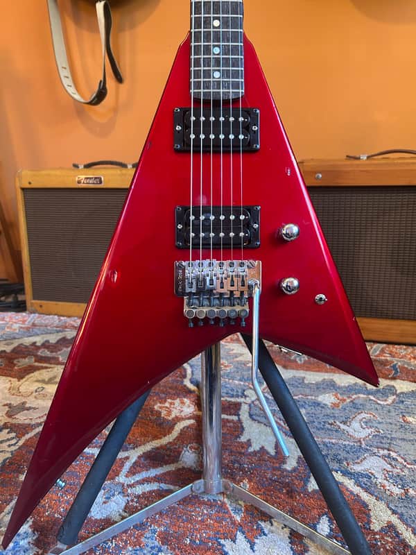 1984 Kramer Focus 4000 – Candy Apple Red – Original Floyd image 1