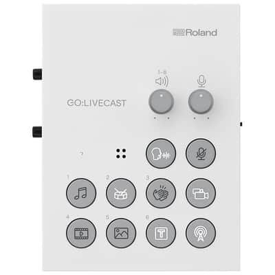 Roland GO:LIVECAST Live Streaming Studio for Smartphone or Tablet Recording image 1