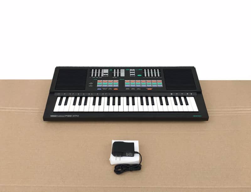 Yamaha PSS-470 Classic FM Synthesizer Keyboard (SoundBlaster, SEGA, YM3812, 460) image 1