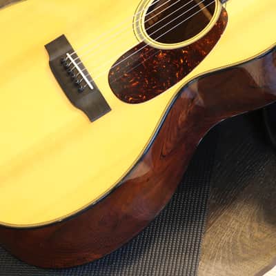 2016 Martin Custom Shop 00-14 Swiss Spruce & Cocobolo 00-28 Acoustic Guitar Natural + COA OHSC image 6