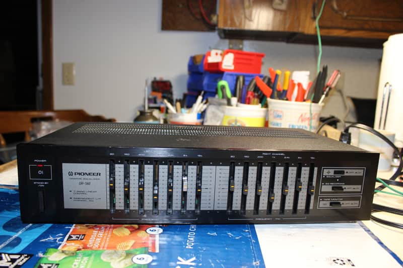 Restored Pioneer GR-560 7 Band Graphic Equalizer (9) with box/user manual image 1