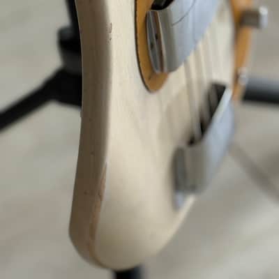 Fender Custom Shop '59 Precision Bass 2025 - Relic Aged White Blonde image 11