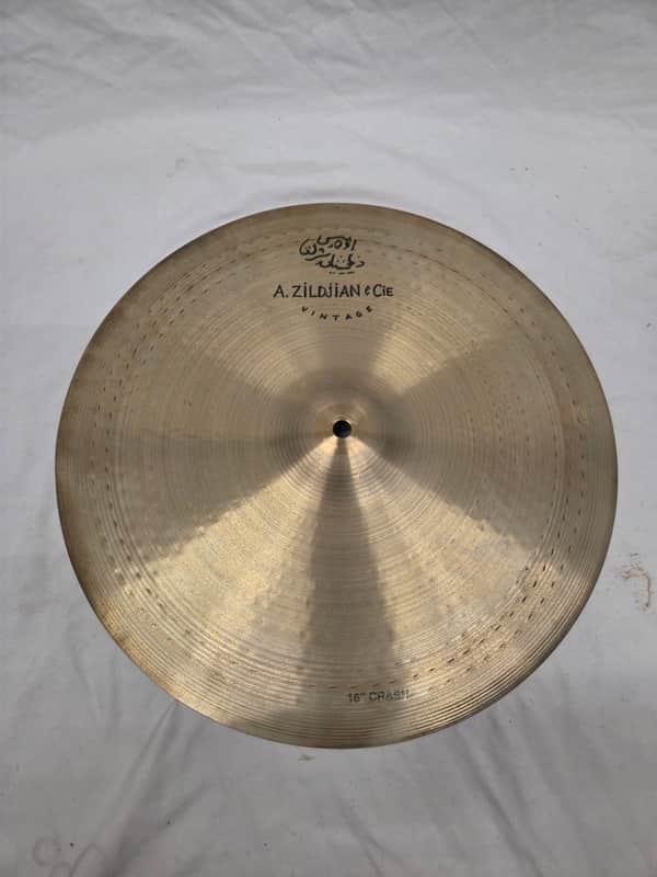 Zildjian 16" A. Zildjian & Cie Vintage Crash Cymbal 2000 - 2007 - Traditional - 862g (C020-C1) image 1