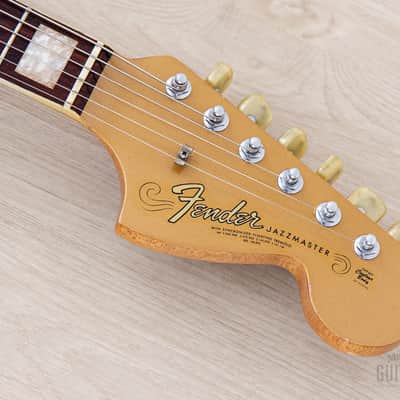 1967 Fender Jazzmaster Vintage Offset Guitar Firemist Gold w/ Case image 4