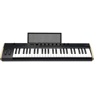 Korg Keystage 49-key MIDI Keyboard Controller, Tascam TH02, (2) 1/4 Cables Bundle image 3