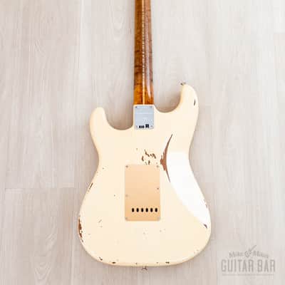 2020 Fender Custom Shop NAMM ‘17 Limited Edition 1956 Stratocaster Roasted Relic White w/ Case, CoA image 3