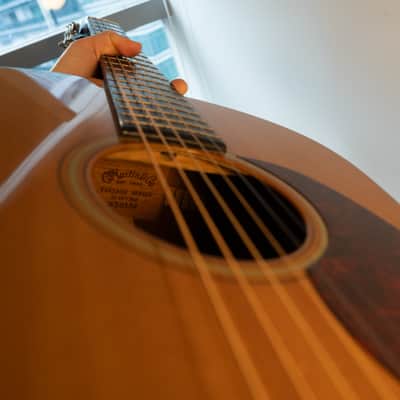 Martin  D-18 VMS Slope Shoulder Dreadnought 1997 Natural Vintage image 4