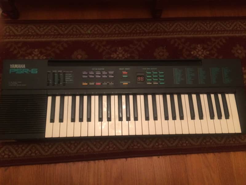 Yamaha PSR-6 1980s Black/Retro image 1