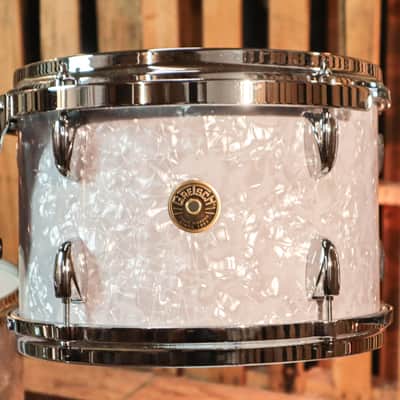 Gretsch USA Custom White Marine Drum Set - 18x22,8x10,8x12,14x16 - SO#1290367 image 5
