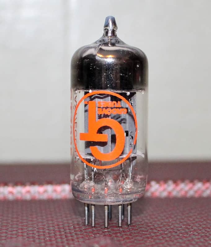 EI 7025 12AX7 YUGOSLAVIA ECC83 W/ TELEFUNKEN SMOOTH PLATES TIGHT BALANCE TEST NOS++ VINTAGE 1990's FOR GROOVE TUBE GT-7025 image 1