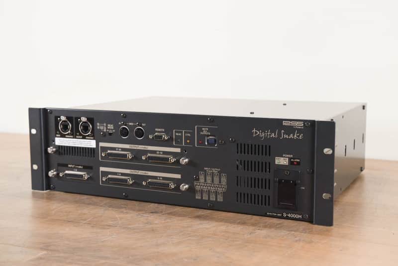 Roland S-4000H Digital Snake 32 x 8 Front of House Unit CG00QD8 image 1