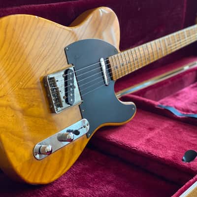 Fender Japan Vintage 1990 Telecaster 1952 Reissue FujiGen A-Serial Aged Natural Ash & Hardcase image 1