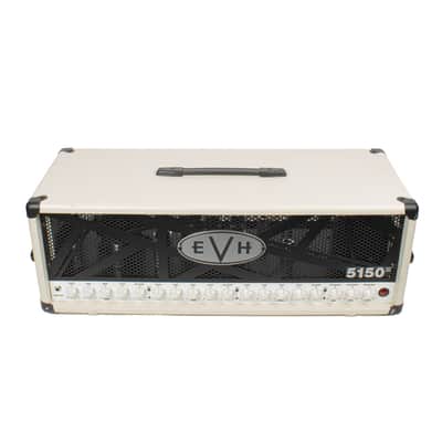 EVH - 5150 III 3-Channel 50w Tube Guitar Amplifier Head Ivory w/Cover - USED image 2
