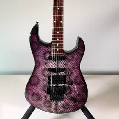 B.C. Rich ST-III USA Snake Skin Neck Thru Body image 1