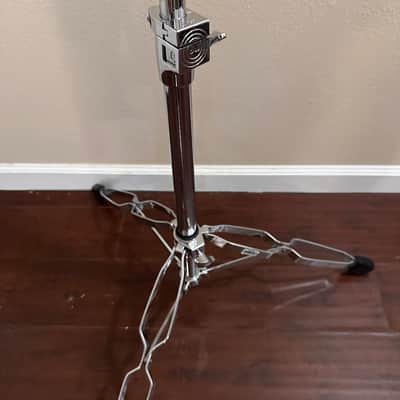 DW DWCP9900 9000 Series Heavy Duty Double-Braced Dual Tom Stand 2010s - Chrome image 3