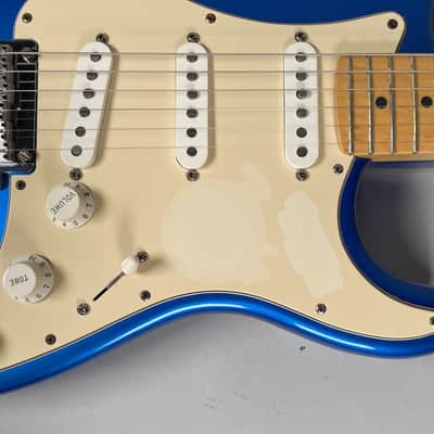 2004 Fender American Series 50th Anniversary Stratocaster Chrome Blue w/OHSC image 15